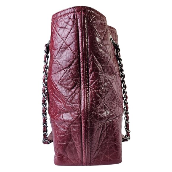 CHANEL Moscow Distressed CC Calfskin Large Shopping Chain Shoulder Tote DUST BAG - Picture 6 of 16